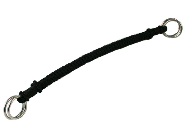 CG HEUNETZE Blacky Nasenstück/Sidepull mit Kern Extra Full schwarz