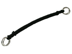 CG HEUNETZE Blacky Nasenstück/Sidepull mit Kern...