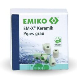 EM-X® Keramik Pipes grau 100 g im Karton