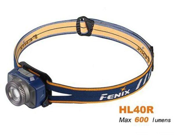 Fenix HL40R fokussierbare LED-Stirnlampe bis 600 Lumen - aufladbar!