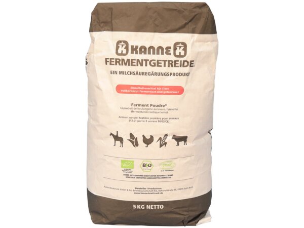 Kanne Bio Fermentgetreide® für Pferde und Hunde