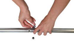KERBL Rahmen für Raufennetz (oh. Befestigungen) 181 cm x 181 cm