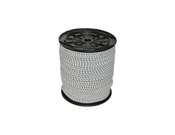 KERBL Gummi Elektroseil / Litze 7mm 50m