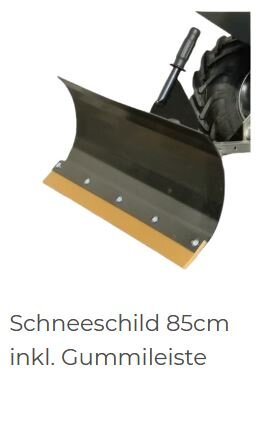 POWERPAC Snow Blade 85cm for Multi-Dumper MCE400 electro