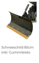 POWERPAC Schneeschild 85cm für Multi-Dumper MCE400...