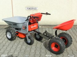 POWERPAC Anhängesitz Anbaugerät für Multi Dumper MCE 400