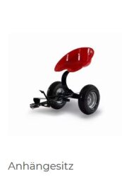 POWERPAC Anhängesitz Anbaugerät für Multi Dumper MCE 400