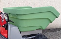 POWERPAC Kunststoffwanne 350 Liter Anbaugerät für Multi Dumper