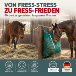 CG Heunetz Größe L MW45 mm 1,50 m x 1,00 m - für ca. 16 kg Heu - Set - CG HEUNETZ