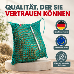 CG Heunetz Größe L MW45 mm 1,50 m x 1,00 m - für ca. 16 kg Heu - Set - CG HEUNETZ