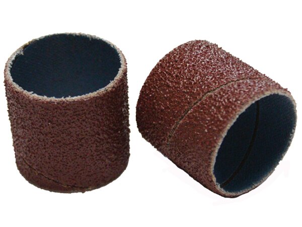 Abrasive sleeves (fine grit 40) for straight grinder for hoof treatment - 3030 A 40