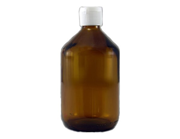Brown glass bottle 500 ml