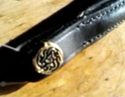 STARBRIDLE Stirnband Shaped für Kopfzeug breiter unterlegt Cob schwarz