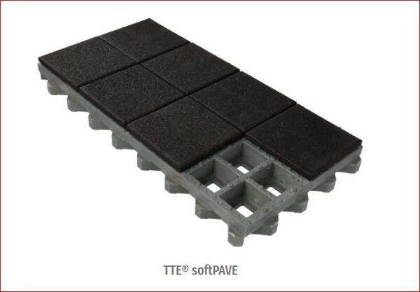 TTE-System 2000 SoftPave elastischer Boden zum Aufstecken