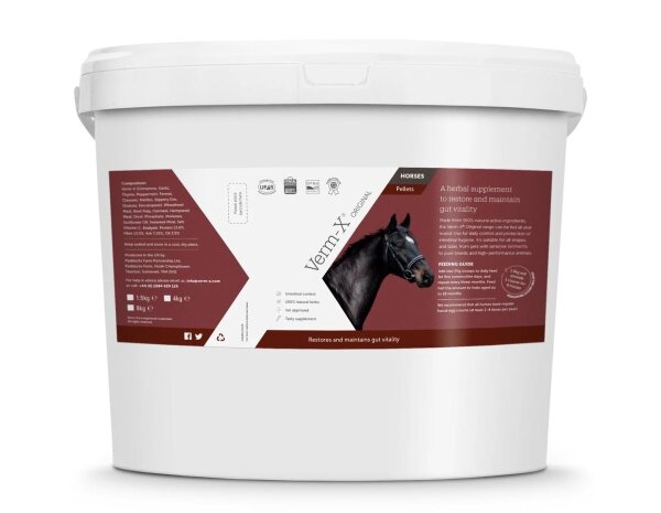 VERM-X Pferd Pellets für Pferde und Ponys 8kg