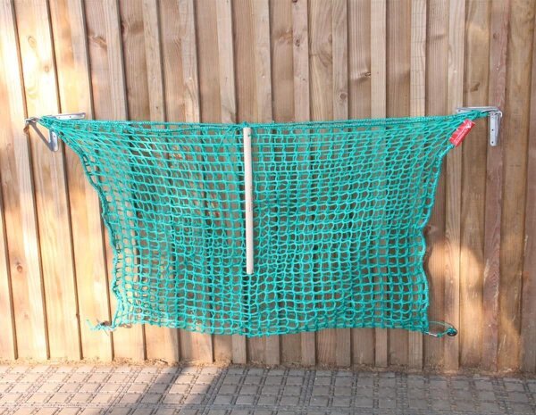 CG Heunetz Größe L 1,50 m x 1,00 m - für ca. 16 kg Heu - Set - CG HEUNETZ