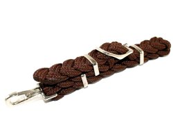 CG HEUNETZE Gari strap/chin strap braided brown