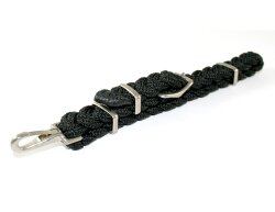 "Black" Chin strap braided