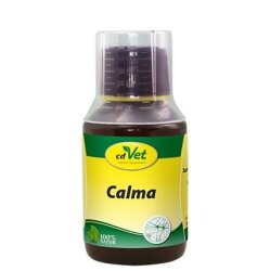 Calma for quick calming for horses, dogs and cats.