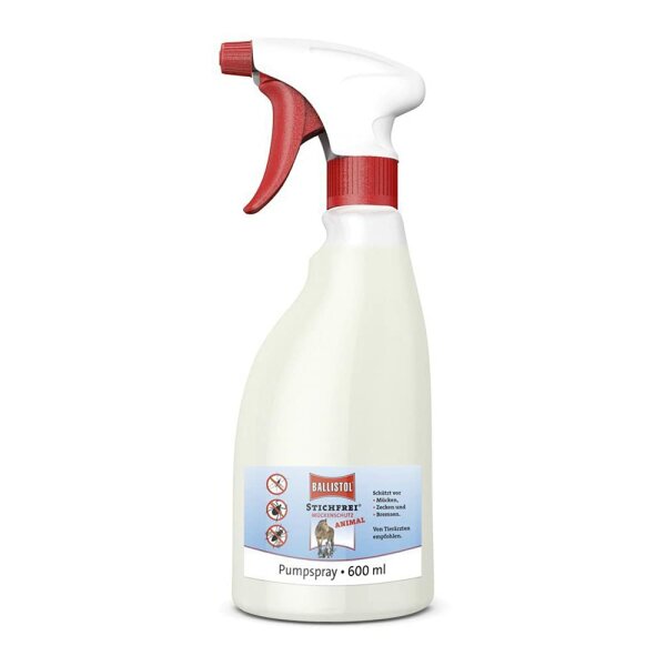 BALLISTOL Stichfrei Animal Spray Mücken Zecken und Bremsenschutz auch bei Milben und Läusen