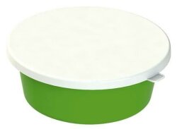 Feeding bowl with lid in 3 colours - 6 litres