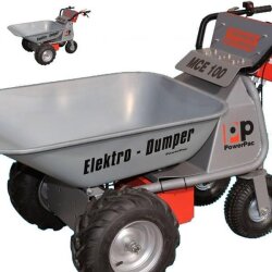 POWERPAC Multi-Dumper Electric Wheelbarrow Type MCE400 without superstructure