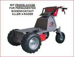 POWERPAC Multi-Dumper Electric Wheelbarrow Type MCE400 without superstructure