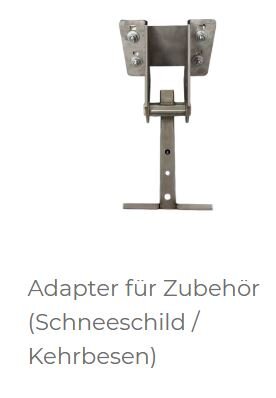 Adaptateur en acier inoxydable pour un changement daccessoire sans outil