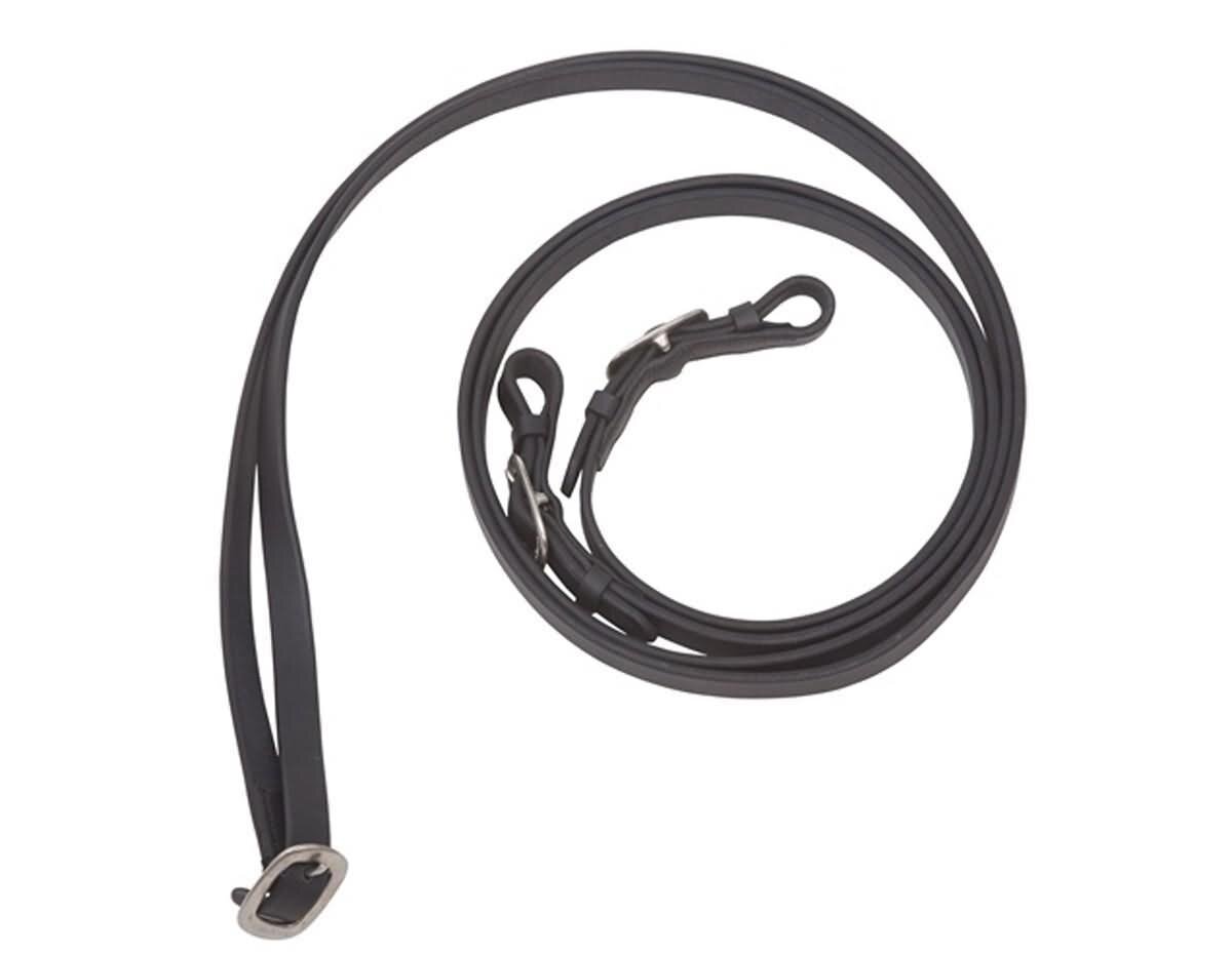 Rênes Vintage En Cuir Chocolat Avec Accents Roulés - Siller Plat Romel 46" De Long - Occasion (États-Unis)