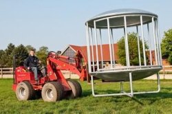 KNEILMANN Rundraufe Pferde-Futterraufe Zone 1 niedrig