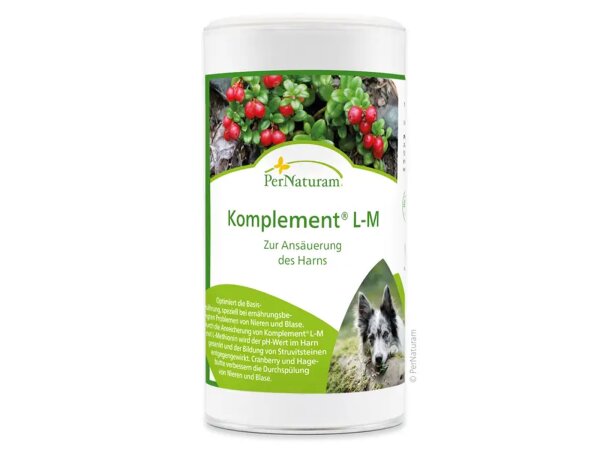 PERNATURAM Komplement L-M für Niere und Blase für den Hund 250g