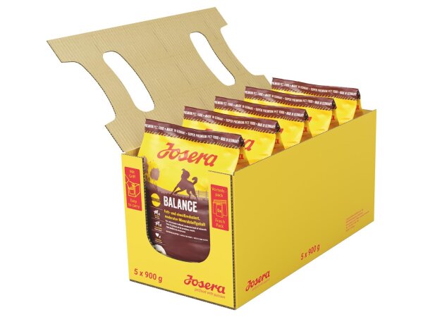 Josera Balance Hundefutter 5x900g