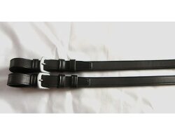 BITLESS BRIDLE leather reins english black