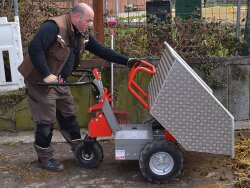 KNEILMANN TeMax 50 Ah Akku Dumper mit 300 L Schüttmulde
