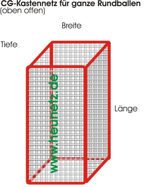 CG Kastennetz 0,35 m x 0,40 m x Höhe 0,90 m - MW45mm
