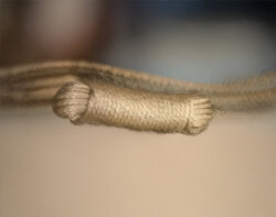 CG HEUNETZE7.5 m Cord  Geolon rope beige 5 mm thick