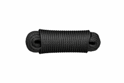 CG 200 m Schnur Geolon Tauwerk 5mm - schwarz - CG HEUNETZE