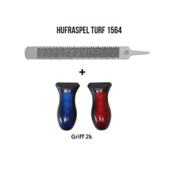 DICK Hufraspel Turf 350mm + Griff 2K